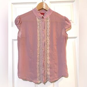 Vintage Button Down Blouse